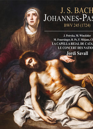 the album cover for Jordi Savall - Bach: St. John Passion