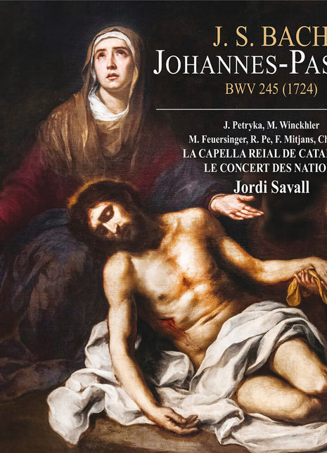 the album cover for Jordi Savall - Bach: St. John Passion