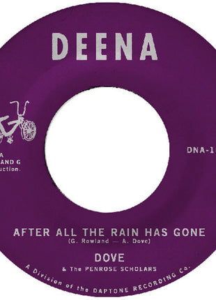 the album cover for Dove - After All The Rain Has Gone B/W Grind On