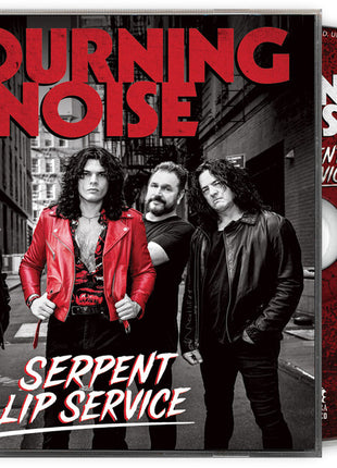 the album cover for Mourning Noise - Serpent Lip Service