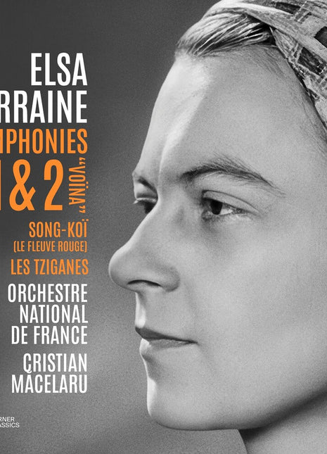 the album cover for Orchestre National De France / Cristian Macelaru - Elsa Barraine: Symphonies Nos. 1 & 2