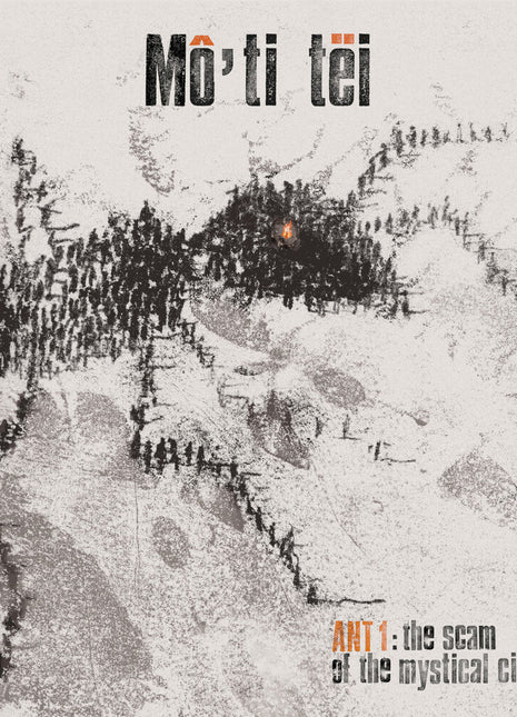 the album cover for Moti Tei - Ant1:The Scam Of The Mythical Cicadas