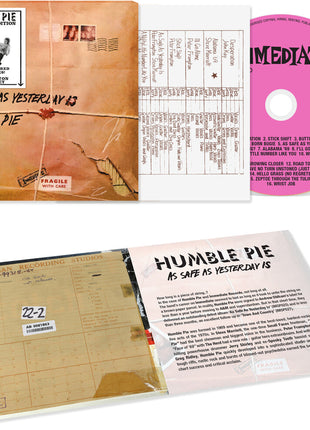 the album cover for Humble Pie - As Safe As Yesterday Is