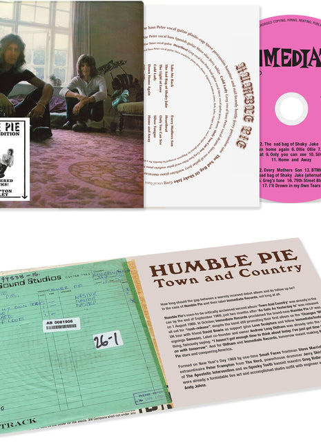 the album cover for Humble Pie - Town & Country (Bonus Tracks) [With Booklet]