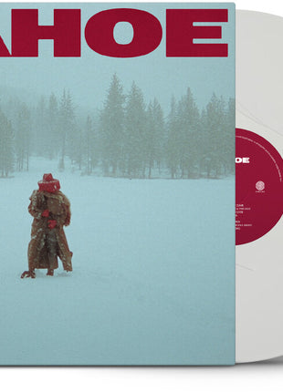 the album cover for Red Leather - Tahoe - White
