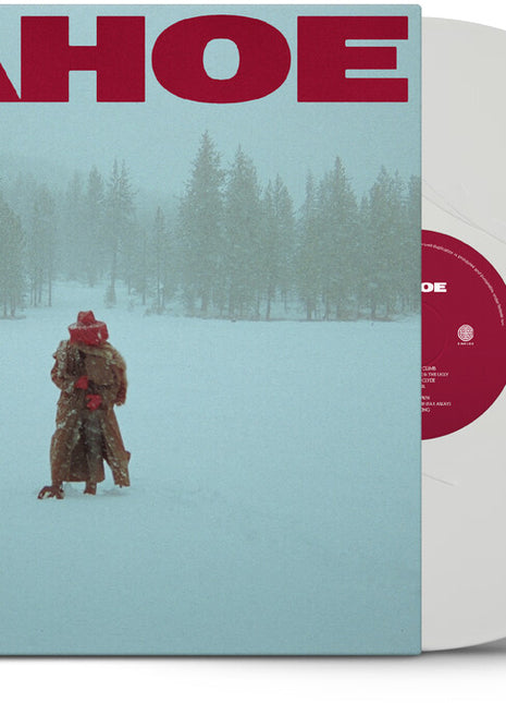 the album cover for Red Leather - Tahoe - White