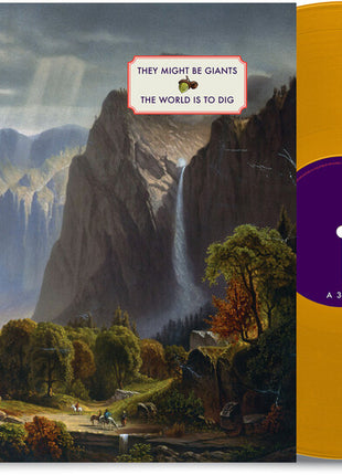 the album cover for They Might Be Giants - World Is To Dig [180 Gram Yellow]