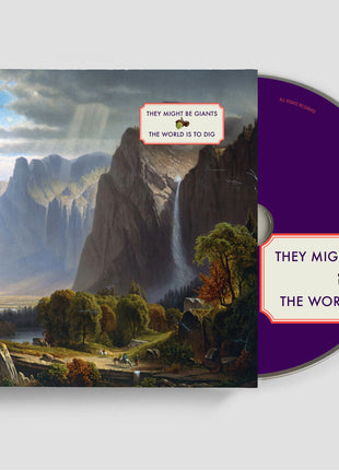 the album cover for They Might Be Giants - World Is To Dig