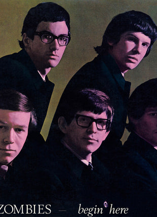 the album cover for The Zombies - Begin Here - Mono Remastered