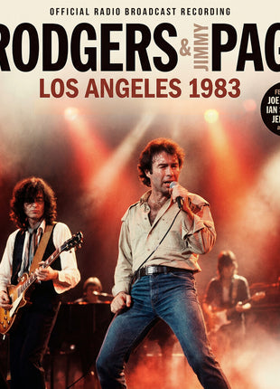 the album cover for Paul Rodgers  / Page,Jimmy - Los Angeles 1983