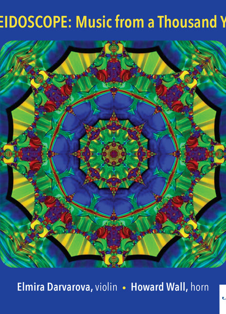 the album cover for Howard Wall - Kaleidoscope - Music From A Thousand Years