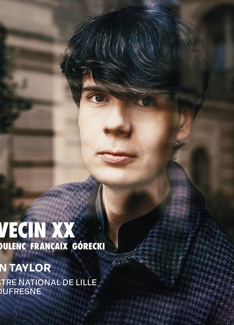 the album cover for Justin Taylor - Clavecin Xx