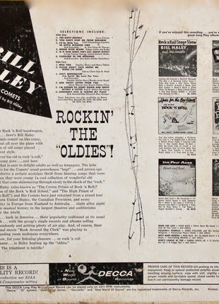 Bill Haley And His Comets : Rockin' The "Oldies"! (LP, Album, Mono)