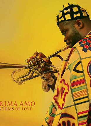 the album cover for Berima Amo - Rhythms Of Love