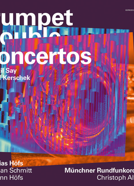 the album cover for Matthias Hofs - Say & Kerschek: Trumpet Double Cons