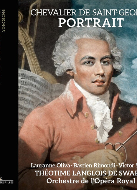 the album cover for Bastien Rimondi - Chevalier De Saint-George - Portrait