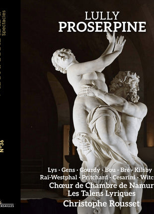 the album cover for Christophe Rousset - Lully: Proserpine
