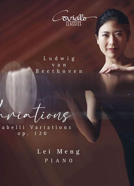 the album cover for Lei Meng - Diabelli Variations Op. 120
