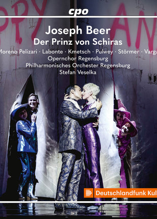 the album cover for Carlos Pelizari  Moreno - Joseph Beer: Der Prinz Von Schiras