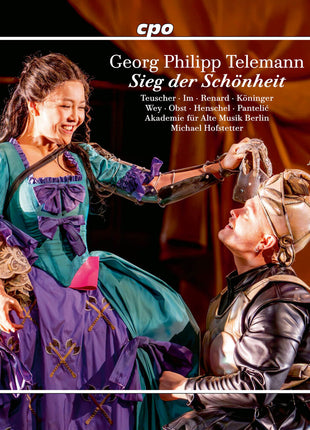 the album cover for Lydia Teuscher - Sieg Der Schonheit Twv 21:10