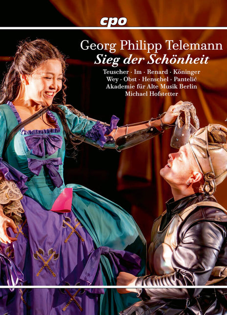 the album cover for Lydia Teuscher - Sieg Der Schonheit Twv 21:10
