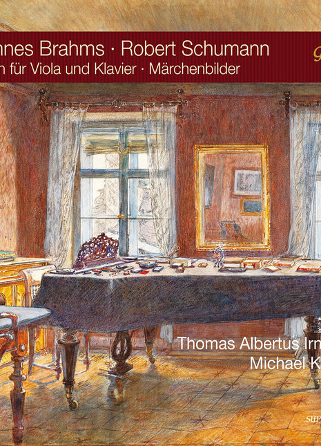 the album cover for Thomas Irnberger  Albertus - Sons For Viola: Fairy Tale Pictures