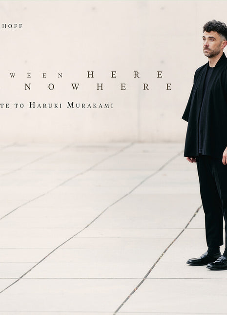 the album cover for Tim Allhoff - Between Here & Nowhere