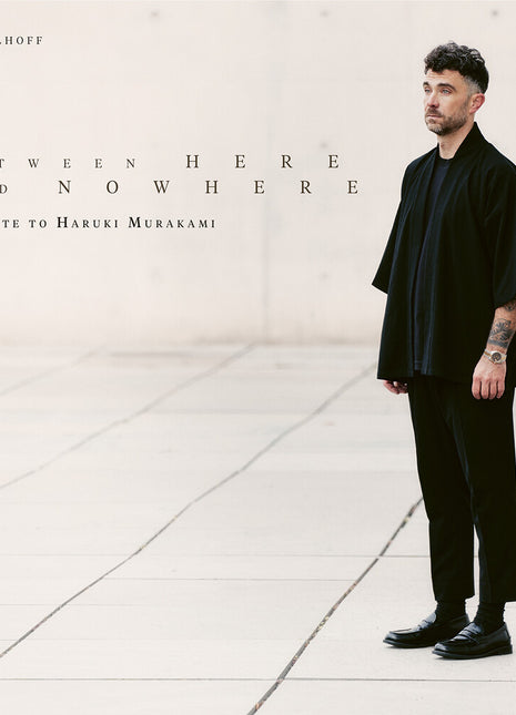 the album cover for Tim Allhoff - Between Here & Nowhere