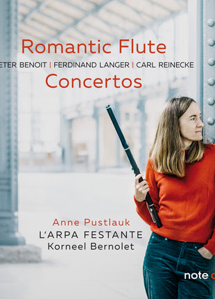 the album cover for Anne Pustlauk - Romantic Flute Cons
