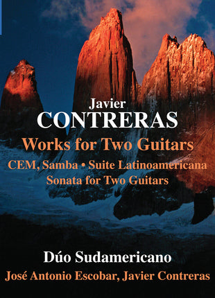 the album cover for Duo Sudamericano - Contreras: Works For 2 Guitars