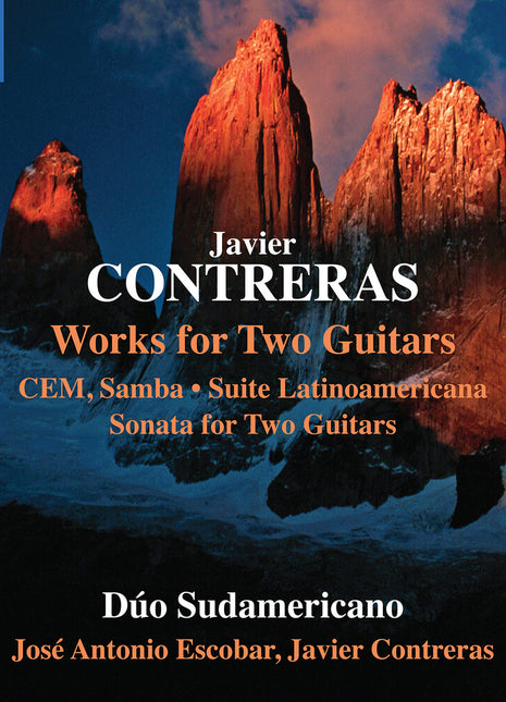 the album cover for Duo Sudamericano - Contreras: Works For 2 Guitars