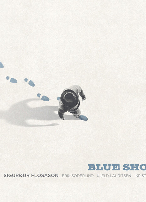 the album cover for Sigurdur Flosason - Blue Shoes