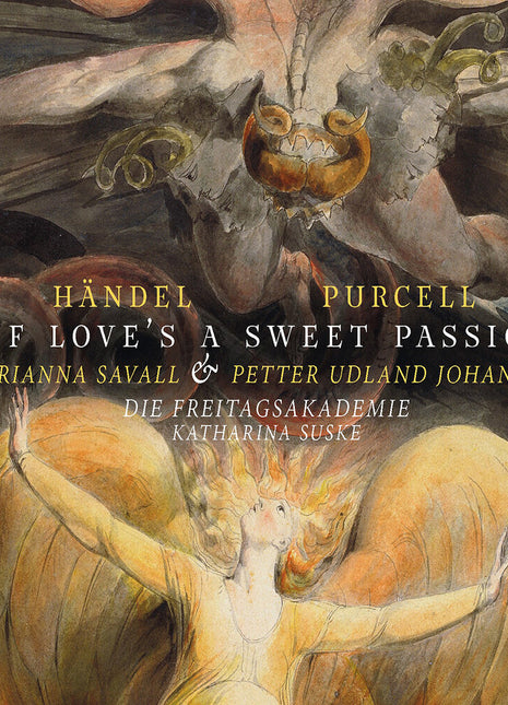 the album cover for Die Freitagsakademie - If Love's A Sweet Passion
