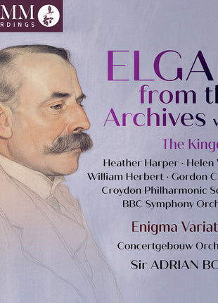 the album cover for Heather Harper - Elgar From The Archives Vol. 3