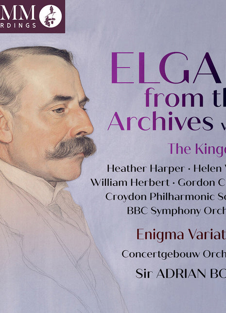 the album cover for Heather Harper - Elgar From The Archives Vol. 3