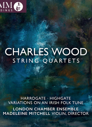 the album cover for London Chamber Ensemble Quartet - Charles Wood: Str Qrts