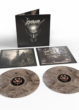 the album cover for Venom - Into Oblivion [Black/Clear Smoke]