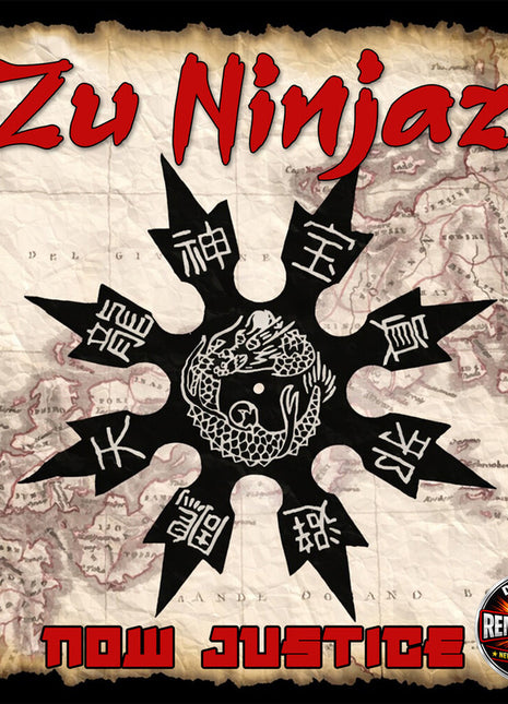 the album cover for Zu Ninjaz - Now Justice