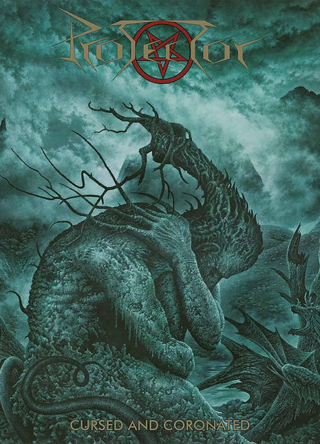the album cover for Protector - Cursed & Coronated [Reissue]