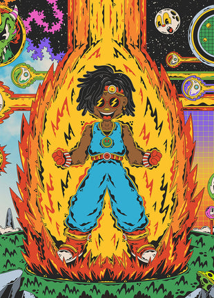 the album cover for Tha God Fahim - Dump Goat 3 [Colored Vinyl]