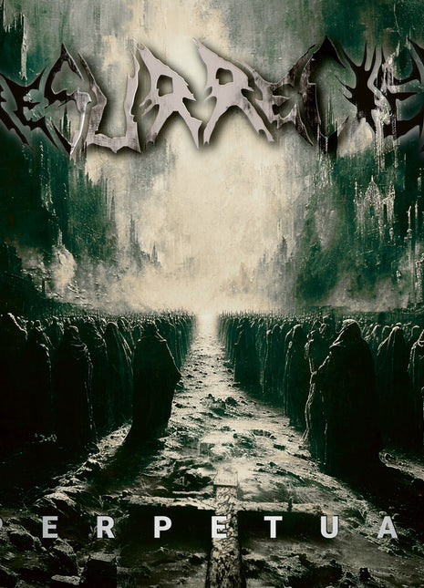 the album cover for Resurrected - Perpetual