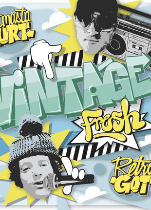 the album cover for Kutmasta Kurt  / Retrogott - Vintage Fresh