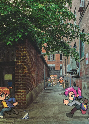 the album cover for Anamanaguchi - Scott Pilgrim Ex - O.S.T.