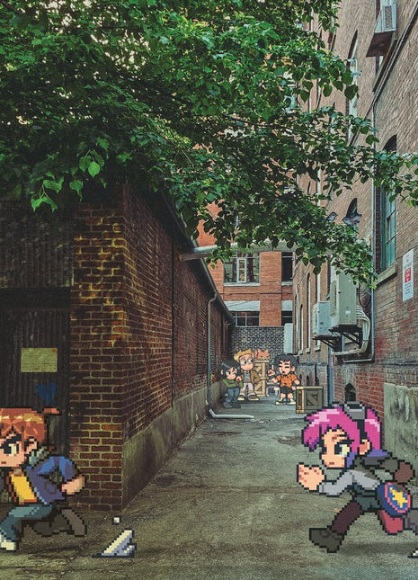 the album cover for Anamanaguchi - Scott Pilgrim Ex - O.S.T.