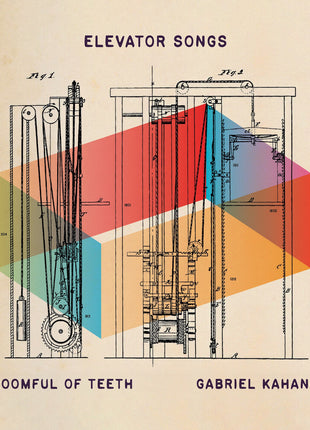 the album cover for Gabriel Kahane  / Roomful Of Teeth - Elevator Songs