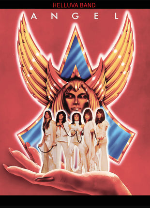 the album cover for Angel - Helluva Band