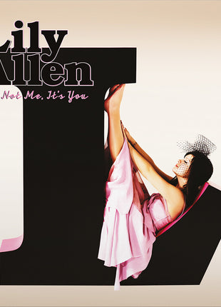 the album cover for Lily Allen - It's Not Me It's You [Clear Vinyl]