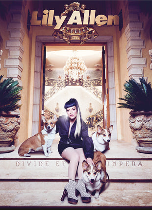 the album cover for Lily Allen - Sheezus [Clear Vinyl]