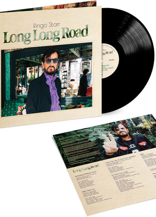 the album cover for Ringo Starr - Long Long Road