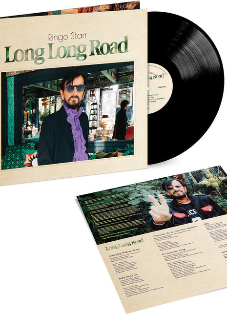 the album cover for Ringo Starr - Long Long Road